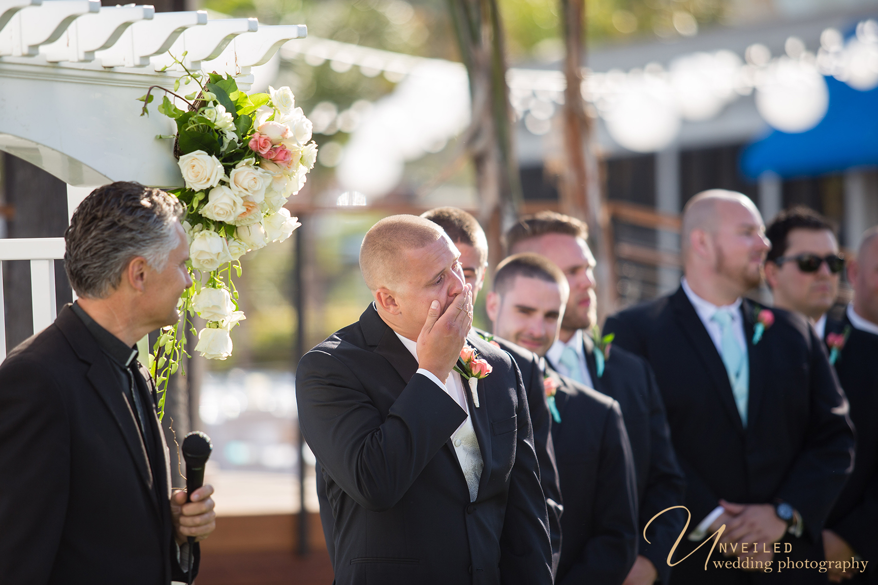 Oceanview Room Naval Base Point Loma San Diego Wedding